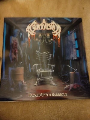 Mortician Hacked Up For BBQ 2 BLUE LP 2016 Hells Headbangers 41/100 DIE HARD! Foto 1 de 4