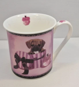Maryline Cazenave Mug – Puppy in Gift Box – 300ml Coffee Tea Cup – Unity Gifts - Picture 1 of 6