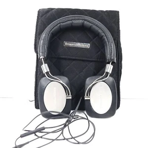 Bowers & Wilkins P5 Wired On-Ear Headphones - Black READ - Picture 1 of 7