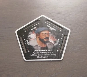 Betrayal at House on the Hill | Pater Warren/Dan doppelseitiges Charakterbrett - Bild 1 von 7