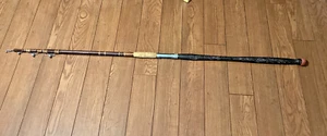 Vintage ACTION ROD Model 6000 Telescopic  9’4” Wood Handle- by Orchard Industry - Picture 1 of 8