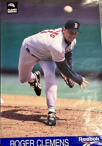 1993 Reebok, Planet Reebok Roger Clemens Poster 35”x23” - Picture 1 of 6