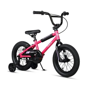 12 14 16 Inch Kids Bike BMX Style Bicycle with Training Wheels Coaster Brake ... - Picture 1 of 6