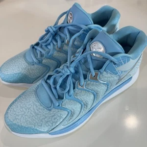 Men's 10.5 - Nike KD 17 'Christmas' Aquarius Blue Glacier Blue Silver FZ1525-400 - Picture 1 of 8