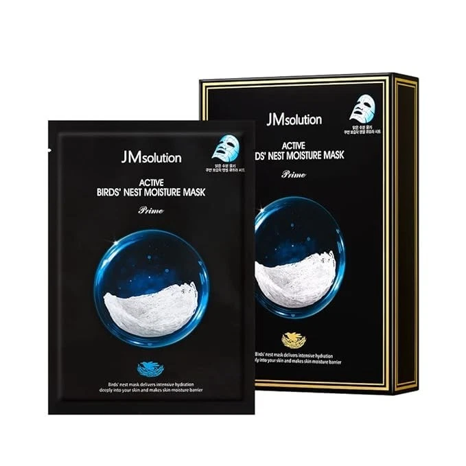 JMsolution ACTIVE BIRDS' NEST MOISTURE MASK 10 Sheets - Image 1 of 1