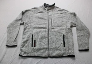 Canada Weather Gear Men's Lightweight Full Zip Jacket EJ3 Light Gray Size XL NWT - Picture 1 of 4