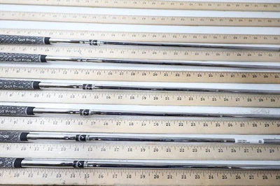 Juego de varillas de hierro Callaway Stock acero regular 33,75-36,25 tiradores 6 piezas .370 12627852 Foto 1 de 4