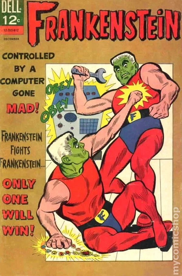 Imagen de archivo Frankenstein #3 en muy buen estado 1966 baja calidad Foto 1 de 1