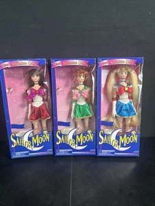 1995 BANDAI 11,5" DELUXE ADVENTURE DOLLS SAILOR MOON ADVENTURE PUPPE 3er-Set - Bild 1 von 6