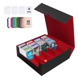 Trading Card Storage Box,card storage box,Quadruple Mtg Deck Box Holds 3000+ ... - Picture 1 of 6