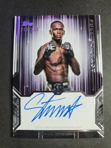 Israel Adesanya 2025 Topps UFC Knockout Full Contact Auto /299 - Picture 1 of 2