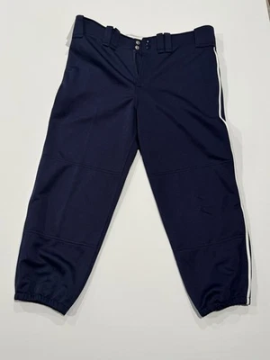 Pantalones de softbol Mizuno para mujer | Azul marino y blanco | Gran rendimiento || Nuevos con etiquetas Foto 1 de 3