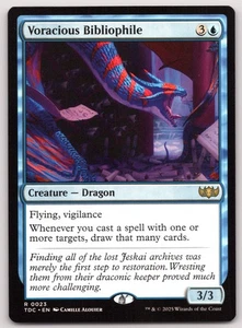 Voracious Bibliophile - Commander: Tarkir: Dragonstorm - MTG - Near Mint - Picture 1 of 1