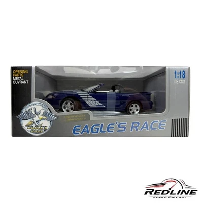 🇺🇸Eagle's Race 1994 Ford Mustang Shinoda Boss Cobra Convertible 1:18 HW🇺🇸 - Image 1 of 4