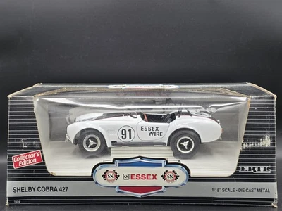 Coche diecast Ertl American Muscle ESSEX WIRE Shelby Cobra 427 Road Race 1:18 Foto 1 de 4