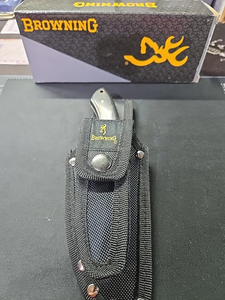 Juego de cuchillos dobles Browning National Wild Turkey Federation con funda en caja Foto 1 de 4