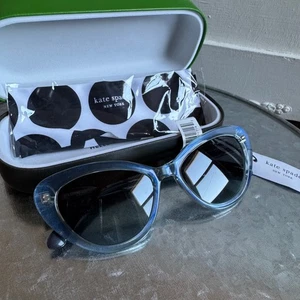 Kate Spade New York Marlah/S Cat Eye Sunglasses Blue Tortoise Hello Sunshine - Picture 1 of 5