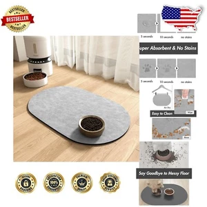 Pet-Friendly Absorbent Mat for Dogs & Cats - Easy to Clean Non-Slip Design - Picture 1 of 9
