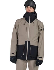 Rossignol Corbet's 2L Men's Winter Jacket, Dune, Small - Picture 1 of 8