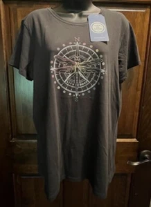 Womens Life is Good Crusher t Shirt Large - Picture 1 of 5