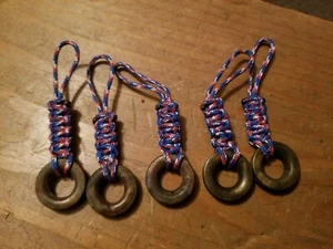 Grommet zipper pull 5 pc per set - Picture 1 of 1