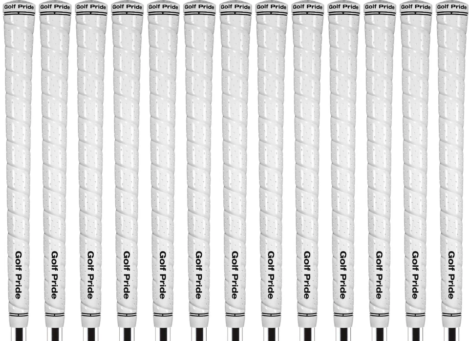Golf Pride Tour Wrap 2G Golf Grips Midsize White - Set of 13 - High Tack - Image 1 of 1