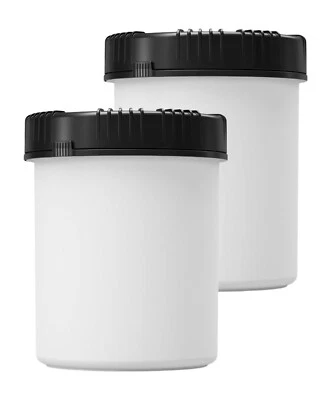 2x 1500 ml Vorratsbehälter mit Schraubdeckel, Vorratsdose, Mehldose - Bild 1 von 3