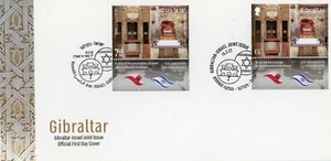 Gibraltar / Israel 2022 Joint Issue Dual FDC Religious - Picture 1 of 1