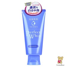 ☀Shiseido Senka Perfect White Face Wash Cleanser Whip Foam Cleansing 120g