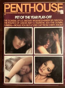 Penthouse U.S. Magazine July 1980 Pet Of The Year Play-Off Pet Samantha Faye - Picture 1 of 10