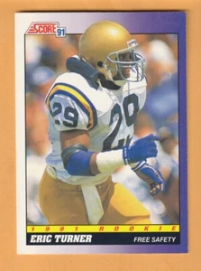 Eric Turner UCLA Bruins 1991 Puntuación #584 RC Ventura California 12I - Imagen 1 de 2