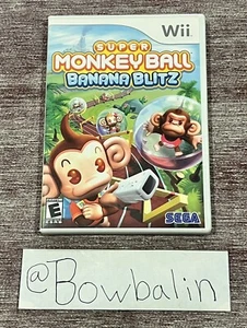 Super Monkey Ball: Banana Blitz (Nintendo Wii) Complete with Manual - Never Used - Picture 1 of 4