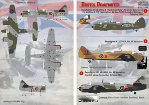 Print Scale PS-48062 1/48 Bristol Beaufighter - Foto 1 di 2