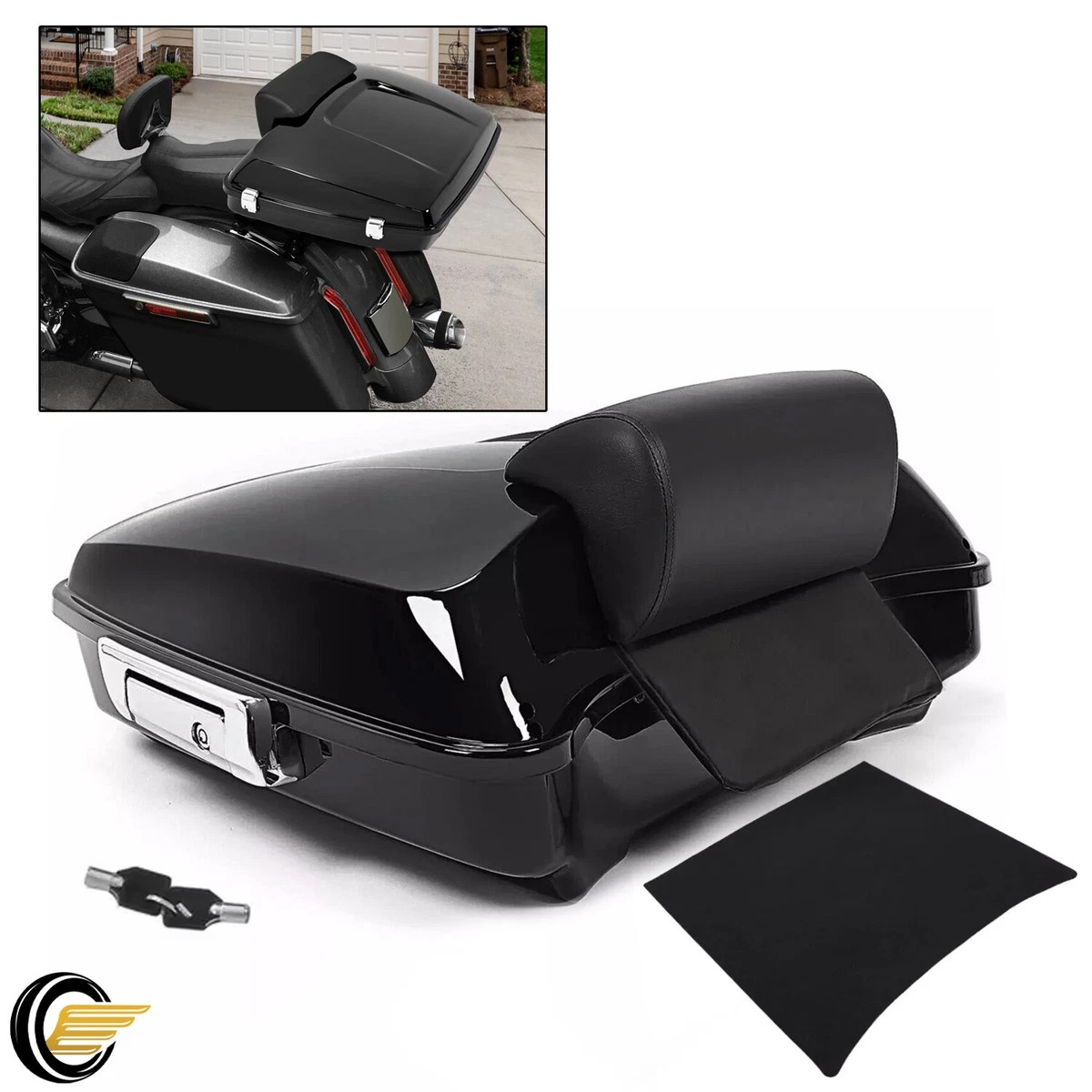 Motorcycle Top Boxes for Harley-Davidson Road Glide for sale | eBay