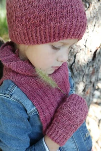 Knitting Pattern - mittens mitts gloves - all sizes -SISTERS mitts - Picture 1 of 2