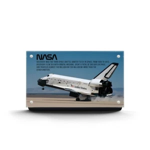 #10283 NASA Space Shuttle Discovery - Li'l Wider Display Plaques - Picture 1 of 3