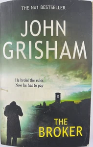 The Broker by John Grisham small Paperback Book 467 Pages - Picture 1 of 7
