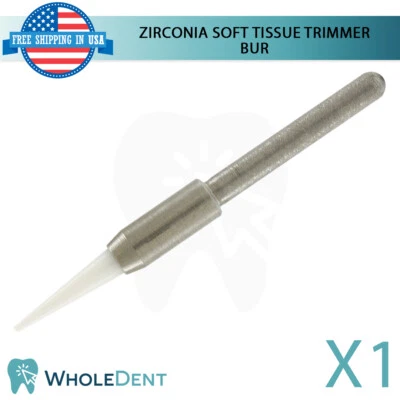 FG Zirconia Recortadora de Tejidos Blandos Taladro de Bur Dental Cortador de Cerámica Autoclavable Foto 1 de 4
