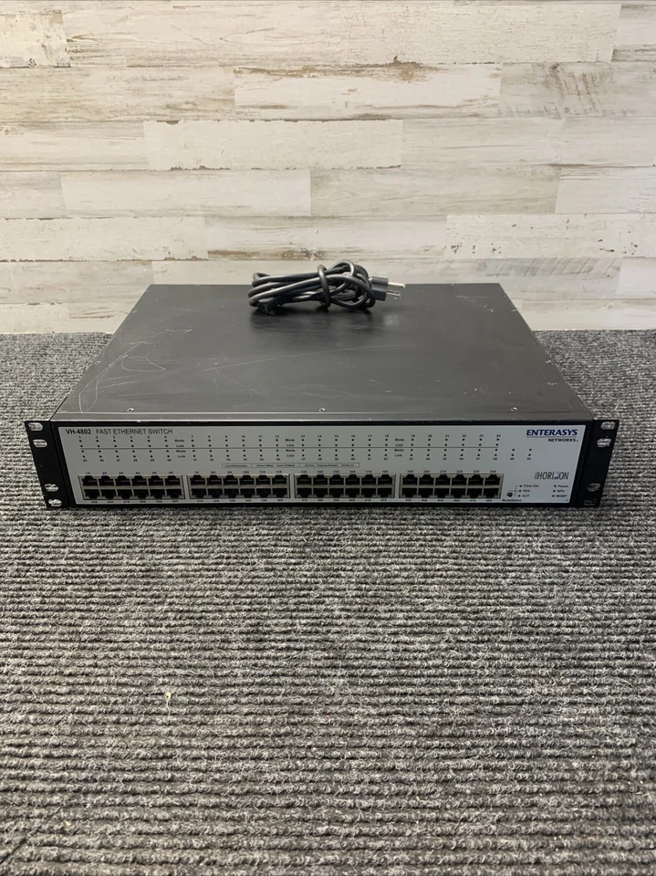 Enterasys Networks Vertical Horizon VH-4802 48-Port 10/100 Ethernet Switch - Image 1 of 4