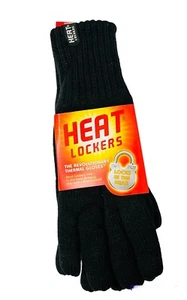 Heat Lockers Herren Large / Extra Large Thermo Handschuhe schwarz warm geschützt - Bild 1 von 2