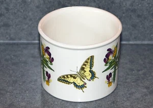 Portmeirion Botanic Garden Viola & swallowtail pot holder 75mm high - Picture 1 of 5