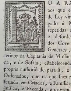 Law dated 1785 Corruption and Abuses Governors in Mozambique   Queen  Maria I - Picture 1 of 4