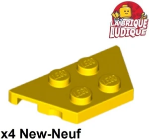 Lego 4x Wing Wedge Flat 2x4 Yellow/Yellow 51739 New - Picture 1 of 1