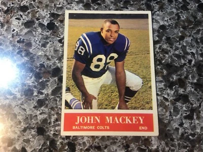 1964 Philadelphia #3 John Mackey Rookie VG/VG+   *JM1 - Image 1 of 4