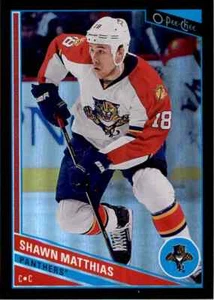 2013-14 O-PEE-CHEE RAINBOW BLACK SHAWN MATTHIAS 048/100 FLORIDA PANTHERS #48 - Picture 1 of 2