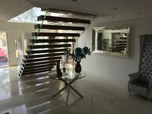 Floating Staircase , cantilever stairs, Glass stairs from Poland E-Brochure - Picture 1 of 13