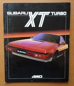 V38315 SUBARU XT TURBO - CATALOGUE - 09/86 - 25x30 - B NL - Bild 1 von 1