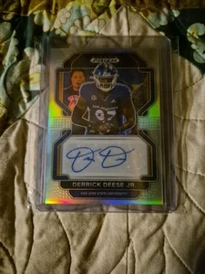 2022 Prizm Draft Picks Derrick Deese Jr. Hyper Auto - San Jose State Spartans - Picture 1 of 2