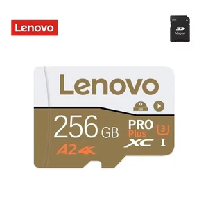 Carte Micro SD Lenovo Haute Vitesse 1To/2To 512Go Classe 10 XC TF Card avec Adaptateur - Photo 1 sur 18