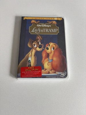 Lady and the Tramp Limited Issue DVD Walt Disney - Brand New Sealed Foto 1 de 4
